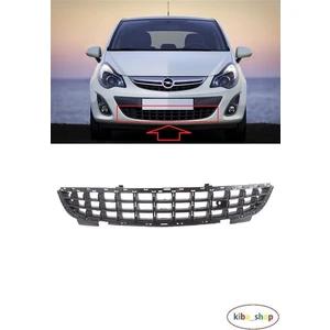 Yedekparçabudurr Opel Corsa D Ön Tampon Orta Izgara Makyajlı Kasa İthal Ürün