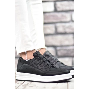 Siyah Beyaz Erkek Sneaker
