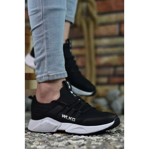 Siyah Beyaz Erkek Sneaker