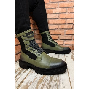 Haki Yeşili Erkek Postal Bot