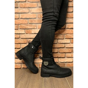 Siyah Fermuarlı Erkek Bot 0012955