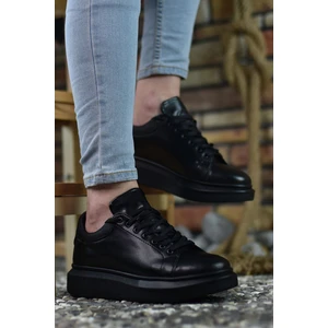 Siyah Siyah Erkek Sneaker