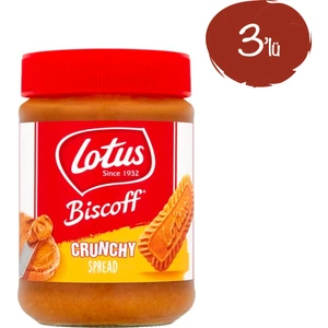 Biscoff Crunchy Sürülebilir Çıtır Karamelize Bisküvi Ezmesi 380 gr - 3 Paket