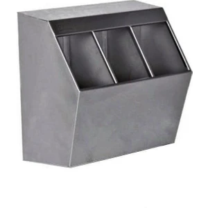 Arı Metal 7494 Galoş Bone Maske Kutusu 3 Bölmeli