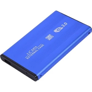 USB 2.5" Harici HDD Kutusu USB 3.0 Alüminyum Mavi