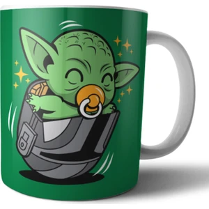 Baby Yoda / The Mandalorian / Star Wars Kupa Bardak Model 3