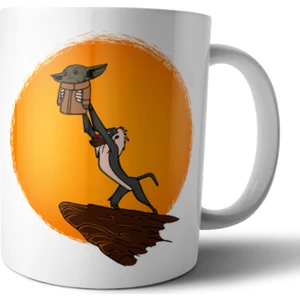 Baby Yoda / The Mandalorian / Star Wars Kupa Bardak Model 7