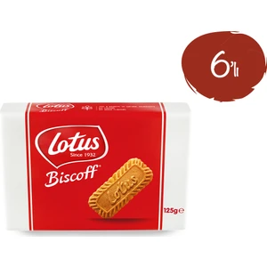 Biscoff Karamelize Bisküvi 125 gr - 6 Paket