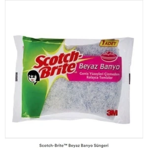 Scotch Brite Beyaz Banyo Süngeri