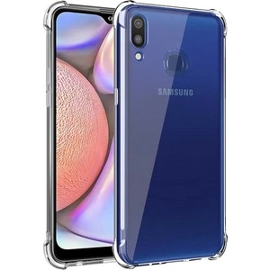 Samsung Galaxy A10S Şeffaf Airbag Antishock Silikon Kılıf