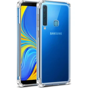 Samsung Galaxy A9 2018 Şeffaf Airbag Antishock Silikon Kılıf
