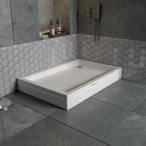 Dbbanyo Dikdörtgen Duş Teknesi Panelli 70*120*15 cm