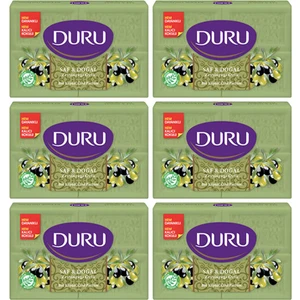 Saf & Doğal Yeşil Zeytinyağlı Sabun 600 gr 6 Adet