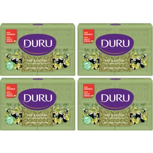 Saf & Doğal Yeşil Zeytinyağlı Sabun 600 gr 4 Adet