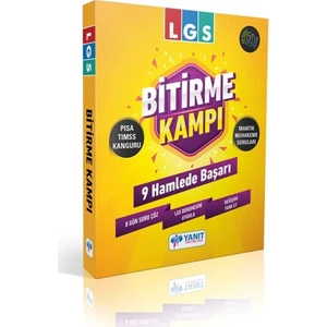 Yanıt Yayınları  LGS Bitirme Kampı-9 Hamlede Başarı