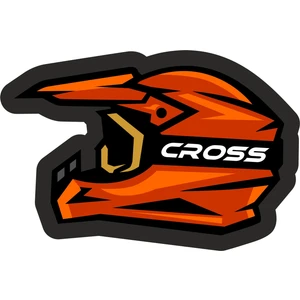 Sticker Fabrikası Cross Kask Sticker 00021