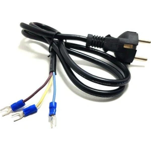220V Açık Uç Power Kablo 1 m