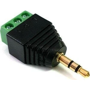 3.5mm Klemensli Stereo Jak Fiş - 1ADET