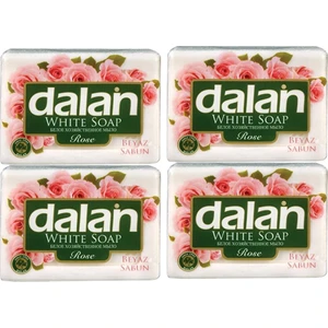 Beyaz Sabun Gül 4 Adet 600 gr 4 Adet