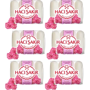 Hacı Şakir Güzellik Sabunu Klasik Çiçek Terapisi 4 x 70 gr 6 Adet