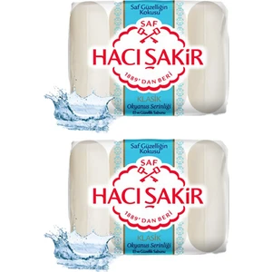 Hacı Şakir Güzellik Sabunu Klasik Okyanus Serinliği 4 x 70 gr 2 Adet