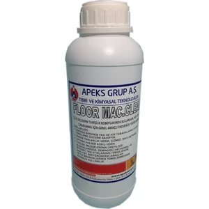 Zemin Temizleme Makinası Deterjanı Flour Mac Clean 1 kg