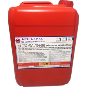 Zemin Temizleme Makinası Deterjanı Mıx Clean Konsantre 5 kg