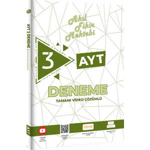Akıl Fikir Mektebi 3'lü AYT Denemeleri