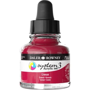 Daler Rowney System 3 Akrilik Mürekkep 29.5 ml 513 Crimson