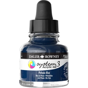 Daler Rowney System 3 Akrilik Mürekkep 29.5 ml 142 Phthalo Blue