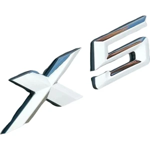 BmwDepo Bmw X5 Bagaj Logo Krom