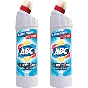 Abc Ultra Yoğun Çamaşır Suyu Bembeyaz 2'li