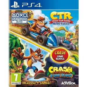 Crash Bundle Game Ctr & Trilogy PS4 Oyun