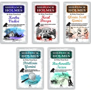 Sherlock Holmes Seti 5 Kitap - Sir Arthur Conan Doyle