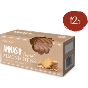 Badem Aromalı Bisküvi 150 gr x 12 Paket