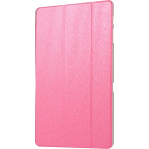 iPad Mini 3 A1599 A1600 Kılıf Smart Cover Y Standlı Uyku Modlu 7.9" Pembe