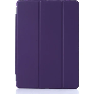 iPad Pro 10.5" A2152 A2153 A2154 A2123 Kılıf Renkli Standlı Uyku Modlu Smart Cover Mor
