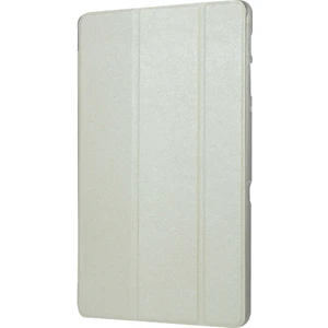 iPad Pro 10.5" A2152 A2153 A2154 A2123 Kılıf Renkli Standlı Uyku Modlu Smart Cover Gümüş
