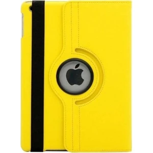 iPad 2-3-4 Kılıf Deri Uyku Modlu 360° Dönerli Standlı Komple Koruma 9.7" Sarı