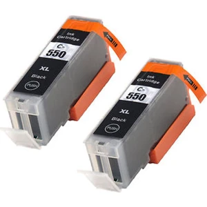 Canon PGI-550XL uyumlu Siyah Muadil Kartuş 2li Paket