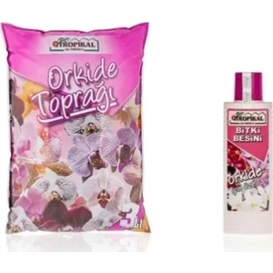 Orkide Toprağı 3 litre 500 ml orkide besini