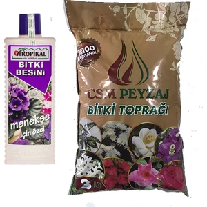 Gül Çiçek Sarayı Menekşelere Özel Vitamin ve Toprak Çiçek Toprağı ve Menekşe Besini