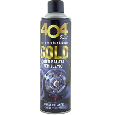 404 Gold Fren Balata Temizleyici Sprey 500 ml (Yüksek