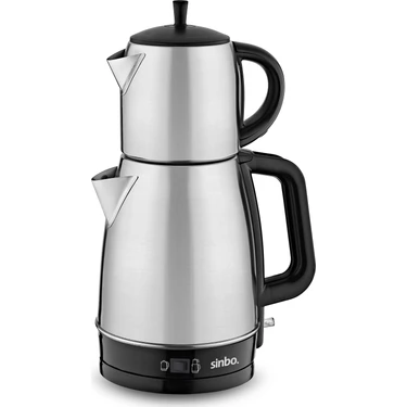 Sinbo STM-5827 Çay Seti 1.7 L Su Isıtıcısı ve 0.7 L Çelik Demlik Inox