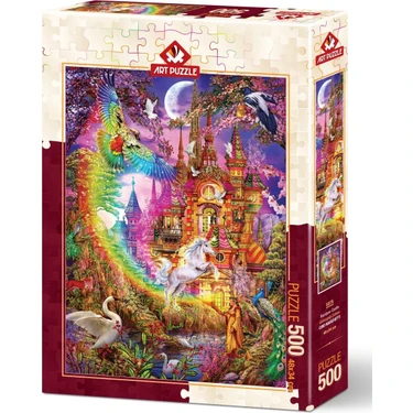 Art Puzzle Gökkuşağı Şatosu 500 Parça