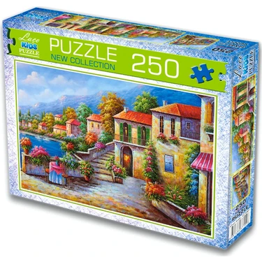 Puzzle in legno colorato - Manarola in Italia 250 - Puzzle di legno