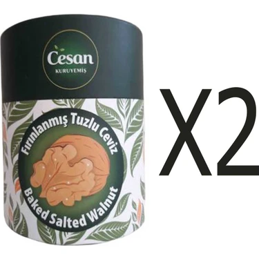 Cesan Kuruyemiş Ceviz - Kavrulmuş Tuzlu 150 gr x