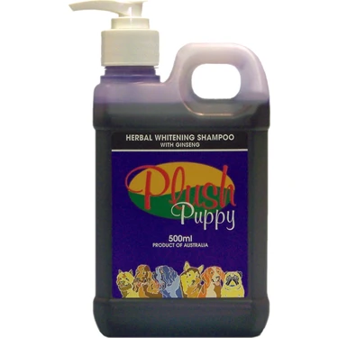 Plush puppy 2024 whitening shampoo