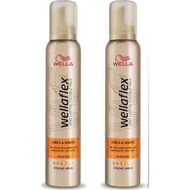 Wellaflex Curls Bukle Saç Köpüğü 200 ml 2