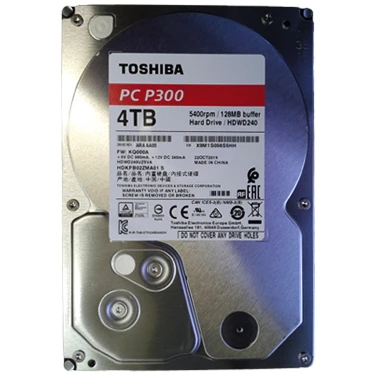 Toshiba HDWD240UZSVA 3.5 5400RPM 4TB Sata 3.0 128 MB Fiyatı